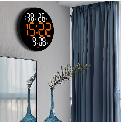 Reloj Digital 3D de Pared Planeta LED: moderniza tu hogar sin remodelar ✨